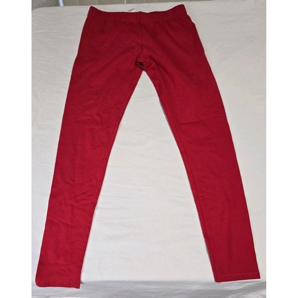 No Boundaries Pants - No Boundaries Women's Medium (7-9) Red Leggings
